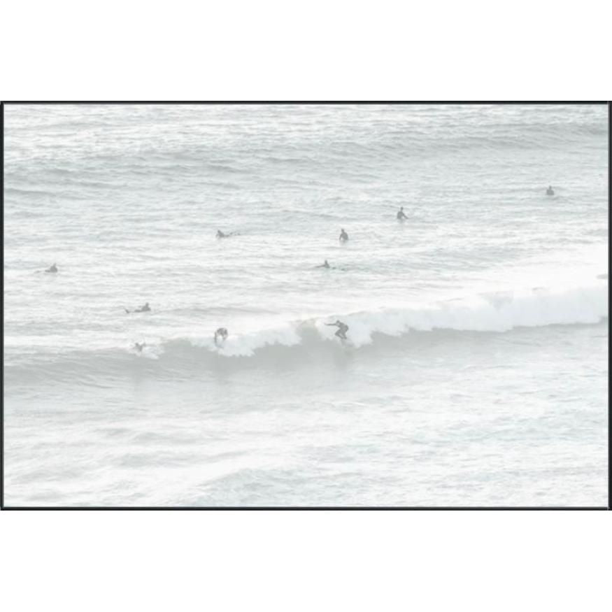 Featuring Multiple Surfers - Lagos, Portugal Art by Leftbank Art at Amethyst Home. We love the beach vibes of this Multiple Surfers - Lagos, Portugal Art. We'd love to see this featured in your living room, entry or pool house!
Artist: Richard Silver Product Type: GicléeFinish: Image Brush GelSize: 60" x 40" without frame
  Framed as shown.  Amethyst Home provides interior design, new home construction design consulting, vintage area rugs, and lighting in the Newport Beach metro area.