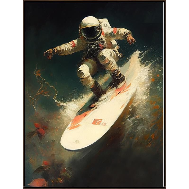 My Space Wave Art