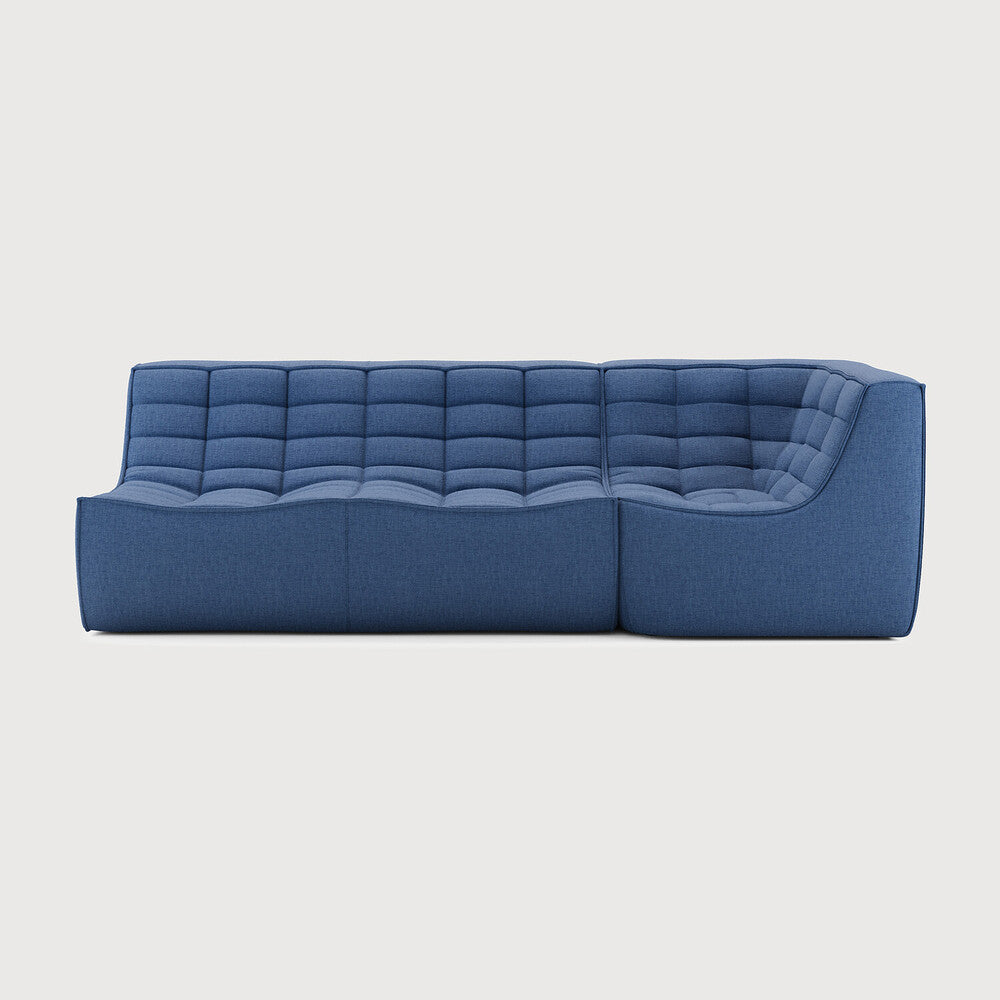 N701 Blue 90° Square Corner Right Modular Sofa Set | ready to ship!