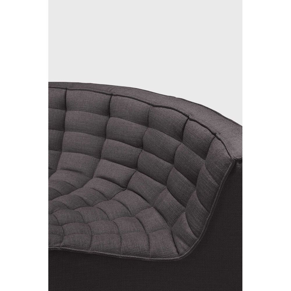 Featuring N701 Dark Grey 90° Round Corner Right Modular Sofa Set by Ethnicraft at Amethyst Home. The N701 sofa is an inviting design that oozes comfort and relaxation. By combining the different modules and sizes, you have unlimited possibilities when it comes to creating your own unique setting. Designed by Jacques Deneef, it’s available in multiple colours and materials, with pre-. Amethyst Home provides interior design, new construction, custom furniture, and area rugs in the Houston metro area
