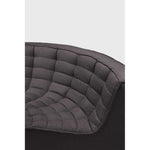Featuring N701 Dark Grey 90° Round Corner Right Modular Sofa Set by Ethnicraft at Amethyst Home. The N701 sofa is an inviting design that oozes comfort and relaxation. By combining the different modules and sizes, you have unlimited possibilities when it comes to creating your own unique setting. Designed by Jacques Deneef, it’s available in multiple colours and materials, with pre-. Amethyst Home provides interior design, new construction, custom furniture, and area rugs in the Houston metro area