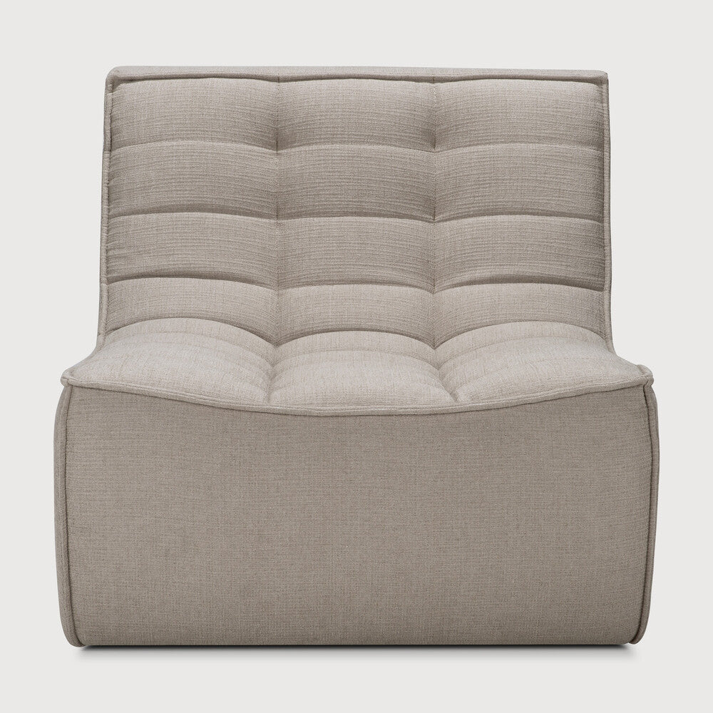 N701 Ecru 1 Seater Modular Sofa | ready to ship!