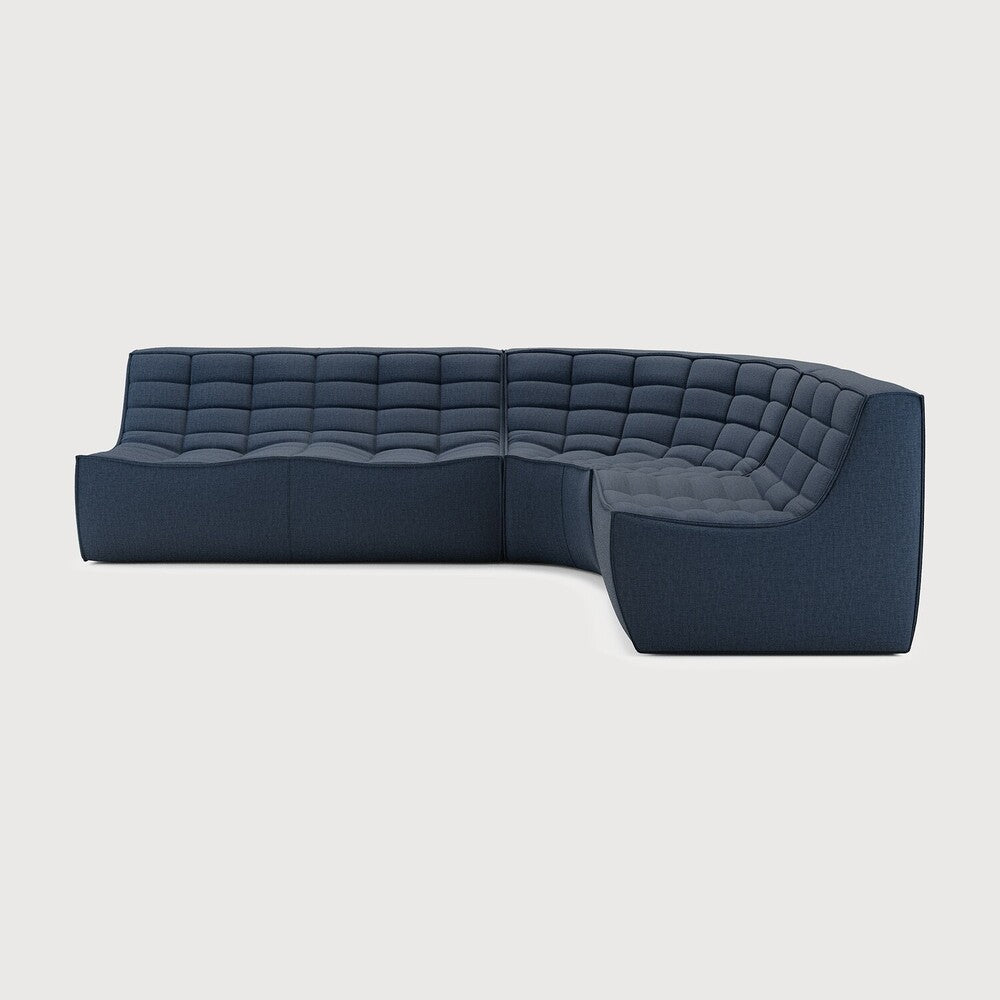 Featuring N701 Graphite Eco 90° Round Corner Right Modular Sofa Set by Ethnicraft at Amethyst Home. The N701 sofa is an inviting design that oozes comfort and relaxation. By combining the different modules and sizes, you have unlimited possibilities when it comes to creating your own unique setting. Designed by Jacques Deneef, it’s available in multiple colours and materials, wit. Amethyst Home provides interior design, new construction, custom furniture, and area rugs in the Alpharetta metro area