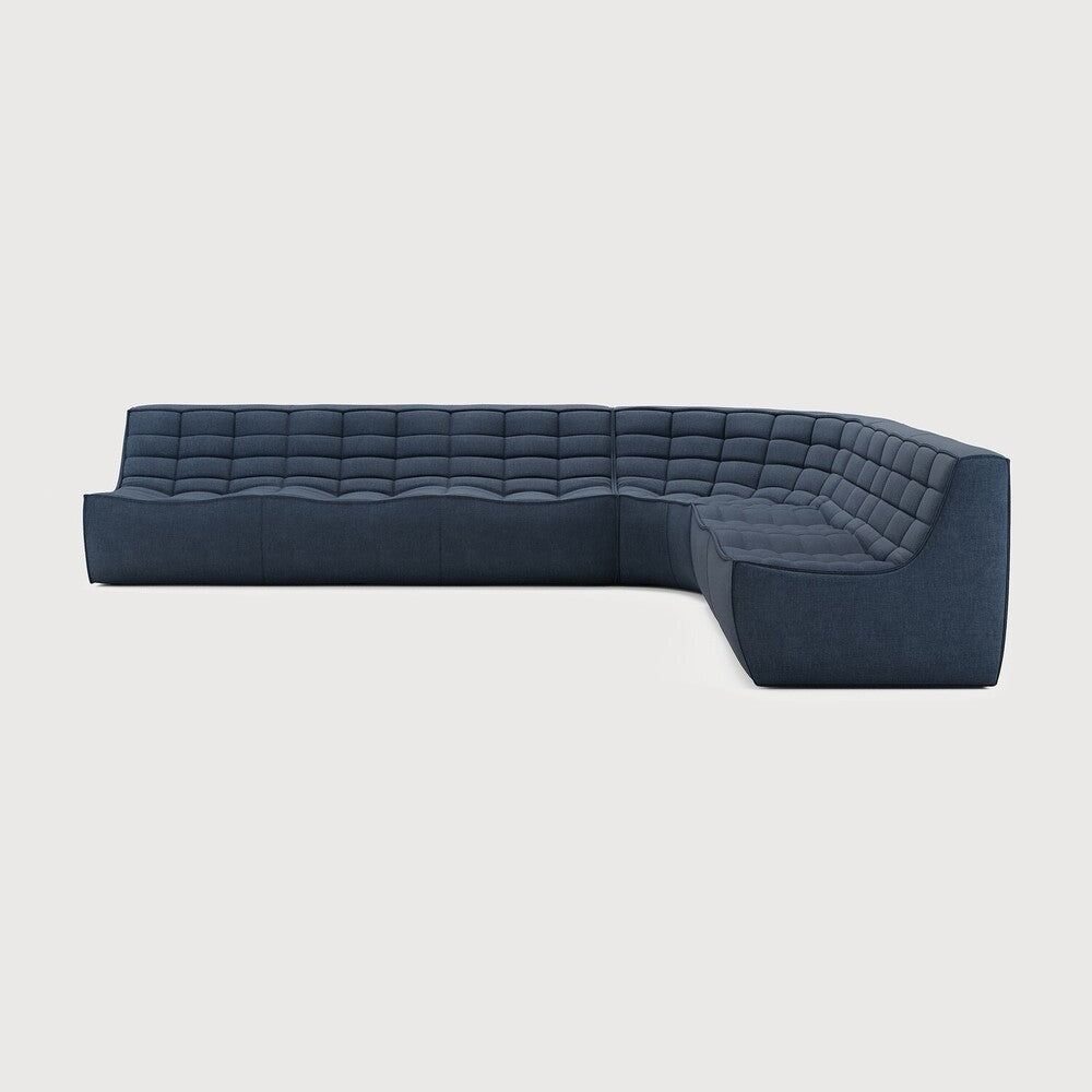 Featuring N701 Graphite Eco 90° Round Corner Right Modular Sofa Set by Ethnicraft at Amethyst Home. The N701 sofa is an inviting design that oozes comfort and relaxation. By combining the different modules and sizes, you have unlimited possibilities when it comes to creating your own unique setting. Designed by Jacques Deneef, it’s available in multiple colours and materials, with. Amethyst Home provides interior design, new construction, custom furniture, and area rugs in the Charlotte metro area
