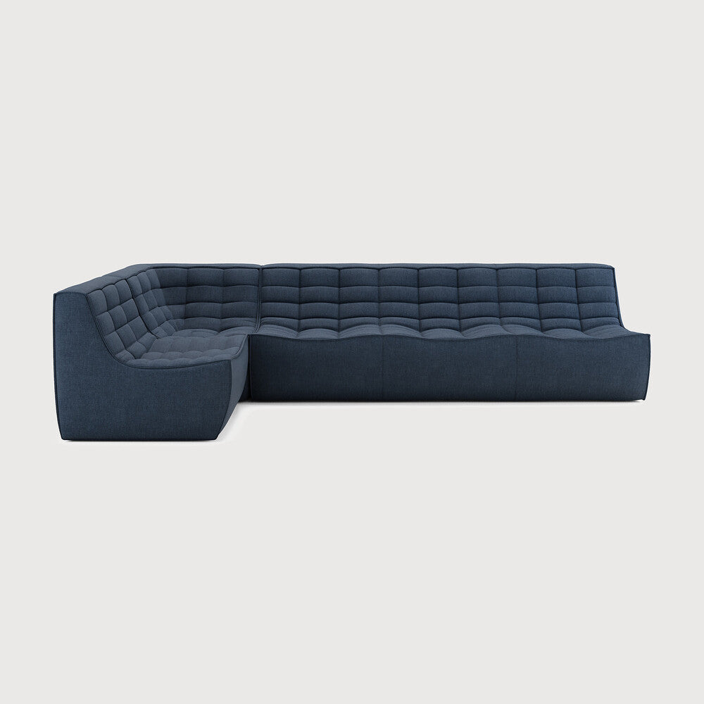 Featuring N701 Graphite 90° Left Square Corner Modular Sofa Set by Ethnicraft at Amethyst Home. The N701 sofa is an inviting design that oozes comfort and relaxation. By combining the different modules and sizes, you have unlimited possibilities when it comes to creating your own unique setting. Designed by Jacques Deneef, it’s available in multiple colours and materials, with pre. Amethyst Home provides interior design, new construction, custom furniture, and area rugs in the Calabasas metro area