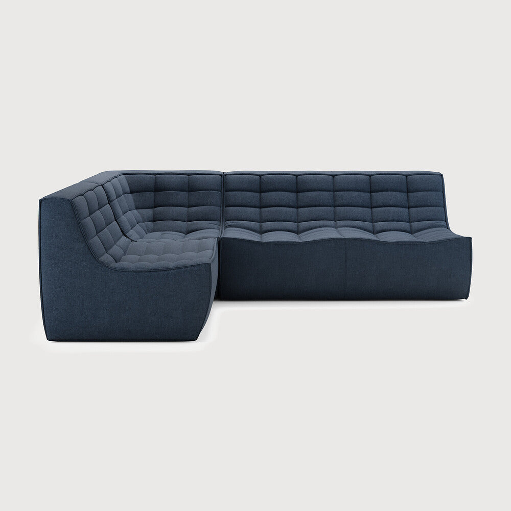 Featuring N701 Graphite 90° Square Left Corner Modular Sofa Set by Ethnicraft at Amethyst Home. The N701 sofa is an inviting design that oozes comfort and relaxation. By combining the different modules and sizes, you have unlimited possibilities when it comes to creating your own unique setting. Designed by Jacques Deneef, it’s available in multiple colours and materials, with pre-co. Amethyst Home provides interior design, new construction, custom furniture, and area rugs in the Dallas metro area