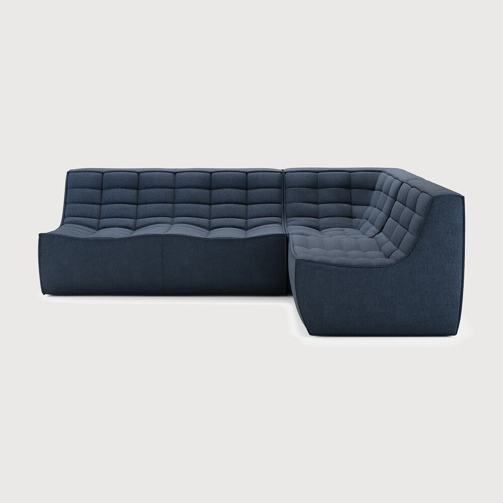 Featuring N701 Graphite Eco 90° Square Corner Right Modular Sofa Set by Ethnicraft at Amethyst Home. The N701 sofa is an inviting design that oozes comfort and relaxation. By combining the different modules and sizes, you have unlimited possibilities when it comes to creating your own unique setting. Designed by Jacques Deneef, it’s available in multiple colours and materials, with pr. Amethyst Home provides interior design, new construction, custom furniture, and area rugs in the Omaha metro area