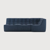 Featuring N701 Graphite Eco 90° Square Corner Right Modular Sofa Set by Ethnicraft at Amethyst Home. The N701 sofa is an inviting design that oozes comfort and relaxation. By combining the different modules and sizes, you have unlimited possibilities when it comes to creating your own unique setting. Designed by Jacques Deneef, it’s available in multiple colours and materials, with . Amethyst Home provides interior design, new construction, custom furniture, and area rugs in the Seattle metro area
