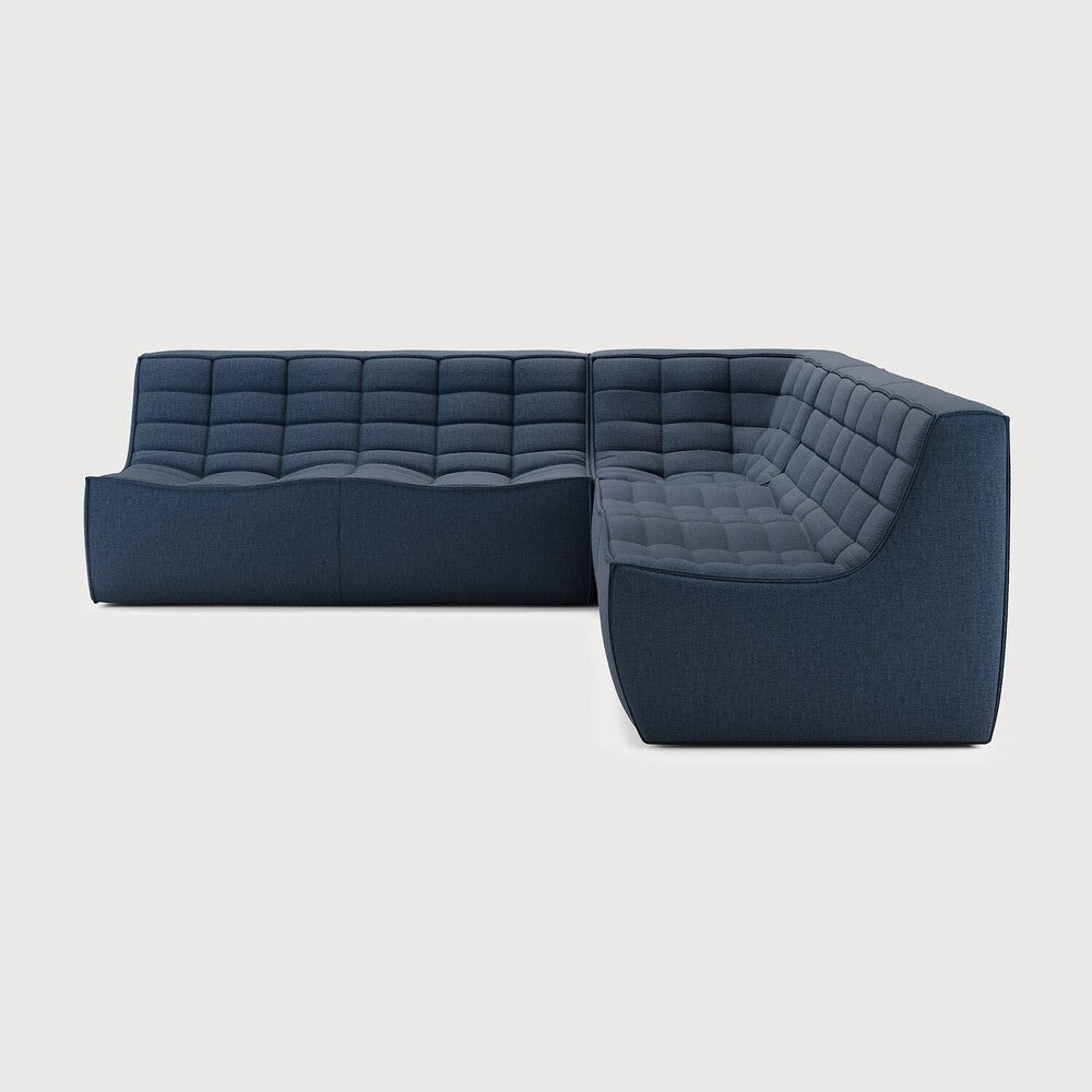 Featuring N701 Graphite Eco 90° Square Corner Right Modular Sofa Set by Ethnicraft at Amethyst Home. The N701 sofa is an inviting design that oozes comfort and relaxation. By combining the different modules and sizes, you have unlimited possibilities when it comes to creating your own unique setting. Designed by Jacques Deneef, it’s available in multiple colours and materials, with . Amethyst Home provides interior design, new construction, custom furniture, and area rugs in the Seattle metro area