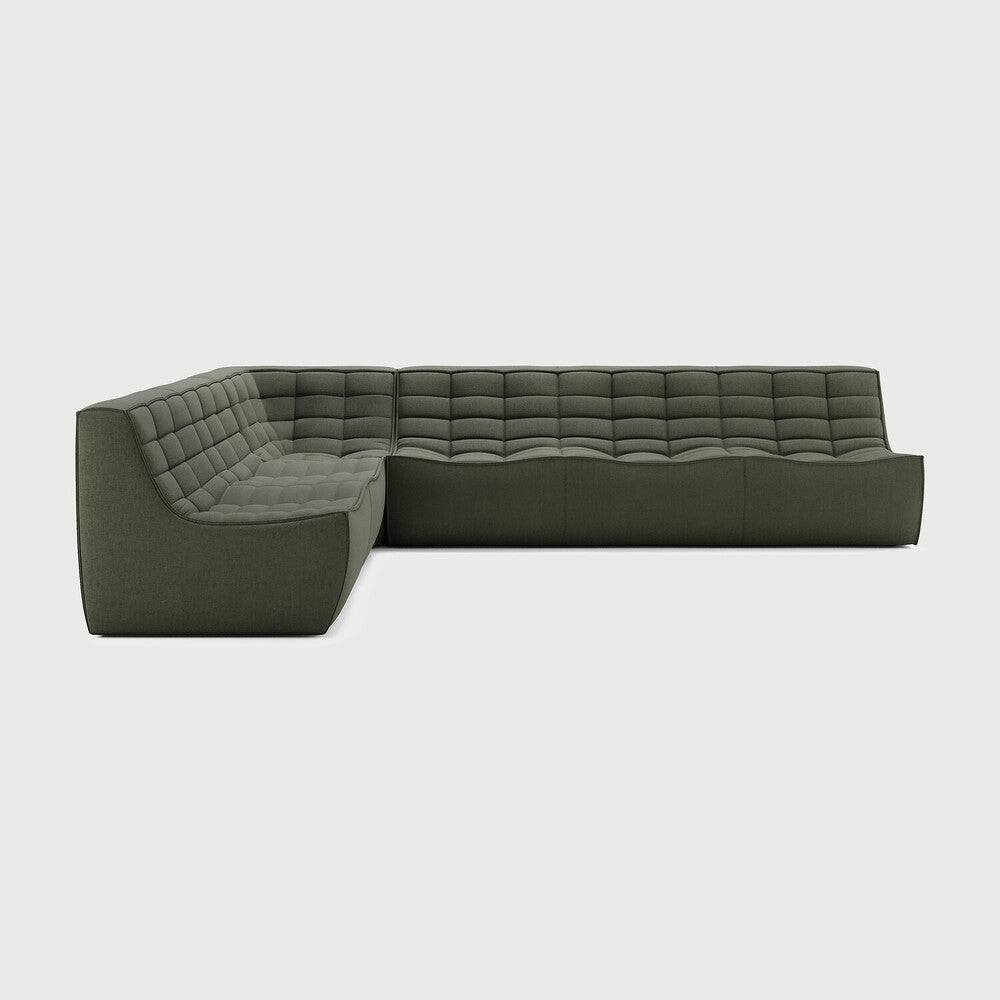 N701 Moss 90° Square Left Corner Sofa Set | ready to ship!