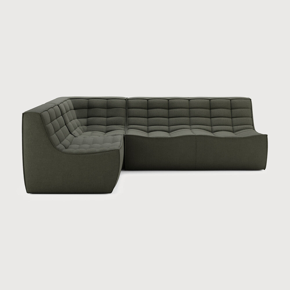 N701 Moss 90° Square Left Corner Modular Sofa Set | ready to ship!