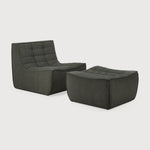 Featuring N701 Moss Footstool by Ethnicraft at Amethyst Home. The N701 sofa is an inviting design that oozes comfort and relaxation. By combining the different modules and sizes, you have unlimited possibilities when it comes to creating your own unique setting.Weight : 23 lbs Dimensions: 28" W x 28" L x 17" H. Amethyst Home provides interior design, new construction, custom furniture, and area rugs in the Austin metro area