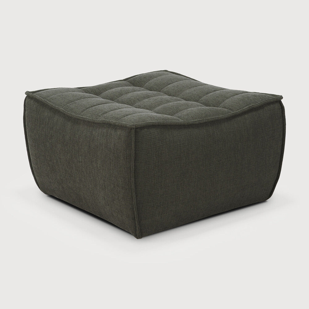 Featuring N701 Moss Footstool by Ethnicraft at Amethyst Home. The N701 sofa is an inviting design that oozes comfort and relaxation. By combining the different modules and sizes, you have unlimited possibilities when it comes to creating your own unique setting.Weight : 23 lbs Dimensions: 28" W x 28" L x 17" H. Amethyst Home provides interior design, new construction, custom furniture, and area rugs in the Park City metro area