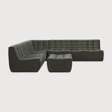 Featuring N701 Moss Footstool by Ethnicraft at Amethyst Home. The N701 sofa is an inviting design that oozes comfort and relaxation. By combining the different modules and sizes, you have unlimited possibilities when it comes to creating your own unique setting.Weight : 23 lbs Dimensions: 28" W x 28" L x 17" H. Amethyst Home provides interior design, new construction, custom furniture, and area rugs in the Salt Lake City metro area