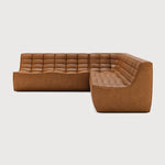 Featuring N701 Old Saddle 90° Square Corner Right Modular Sofa Set by Ethnicraft at Amethyst Home. The N701 sofa is an inviting design that oozes comfort and relaxation. By combining the different modules and sizes, you have unlimited possibilities when it comes to creating your own unique setting. Designed by Jacques Deneef, it’s available in multiple colours and materials, with . Amethyst Home provides interior design, new construction, custom furniture, and area rugs in the Park City metro area