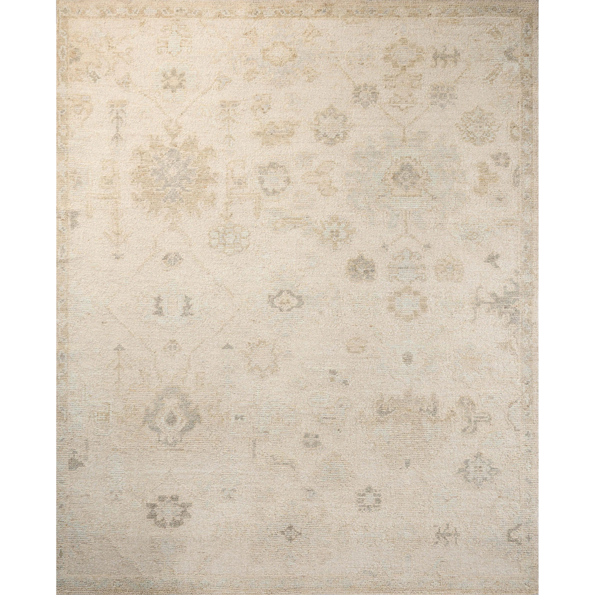 Adelaide Ivory / Natural Hand-Knotted Rug