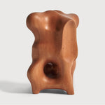 Featuring Natural Mahogany Organic Sculpture by Ethnicraft at Amethyst Home. The contemporary sculptures series was crafted by our in-house master sculptor, Hartoyo. In each piece, the solid mahogany wood is sublimed into geometric and organic shapes. Beautiful from every angle and with the changing light of the day, these intriguing pieces will layer meaning into your home.

I. Amethyst Home provides interior design, new construction, custom furniture, and area rugs in the Laguna Beach metro area