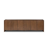 Naven Media Console - Brown Oak Veneer | shipping 03/10/2027