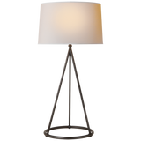 Featuring Nina Tapered Table Lamp Aged Iron by Visual Comfort at Amethyst Home. The Nina by Thomas O'Brien plays on proportion, scale, and architectural details. Subtly colored patina finishes adorn a simple geometric base with a graphic quality that will lend itself to various interior styles.
Overall Dimensions: 15" L x 15" W x 31" HWeight: 7 lbs.. Amethyst Home provides interior design, new construction, custom furniture, and area rugs in the Austin metro area