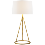 Featuring Nina Tapered Table Lamp Gilded Iron by Visual Comfort at Amethyst Home. The Nina by Thomas O'Brien plays on proportion, scale, and architectural details. Subtly colored patina finishes adorn a simple geometric base with a graphic quality that will lend itself to various interior styles.
Overall Dimensions: 15" L x 15" W x 31" HWeight : 7 lbs.. Amethyst Home provides interior design, new construction, custom furniture, and area rugs in the Austin metro area