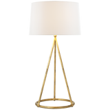 Featuring Nina Tapered Table Lamp Gilded Iron by Visual Comfort at Amethyst Home. The Nina by Thomas O'Brien plays on proportion, scale, and architectural details. Subtly colored patina finishes adorn a simple geometric base with a graphic quality that will lend itself to various interior styles.
Overall Dimensions: 15" L x 15" W x 31" HWeight : 7 lbs.. Amethyst Home provides interior design, new construction, custom furniture, and area rugs in the Austin metro area