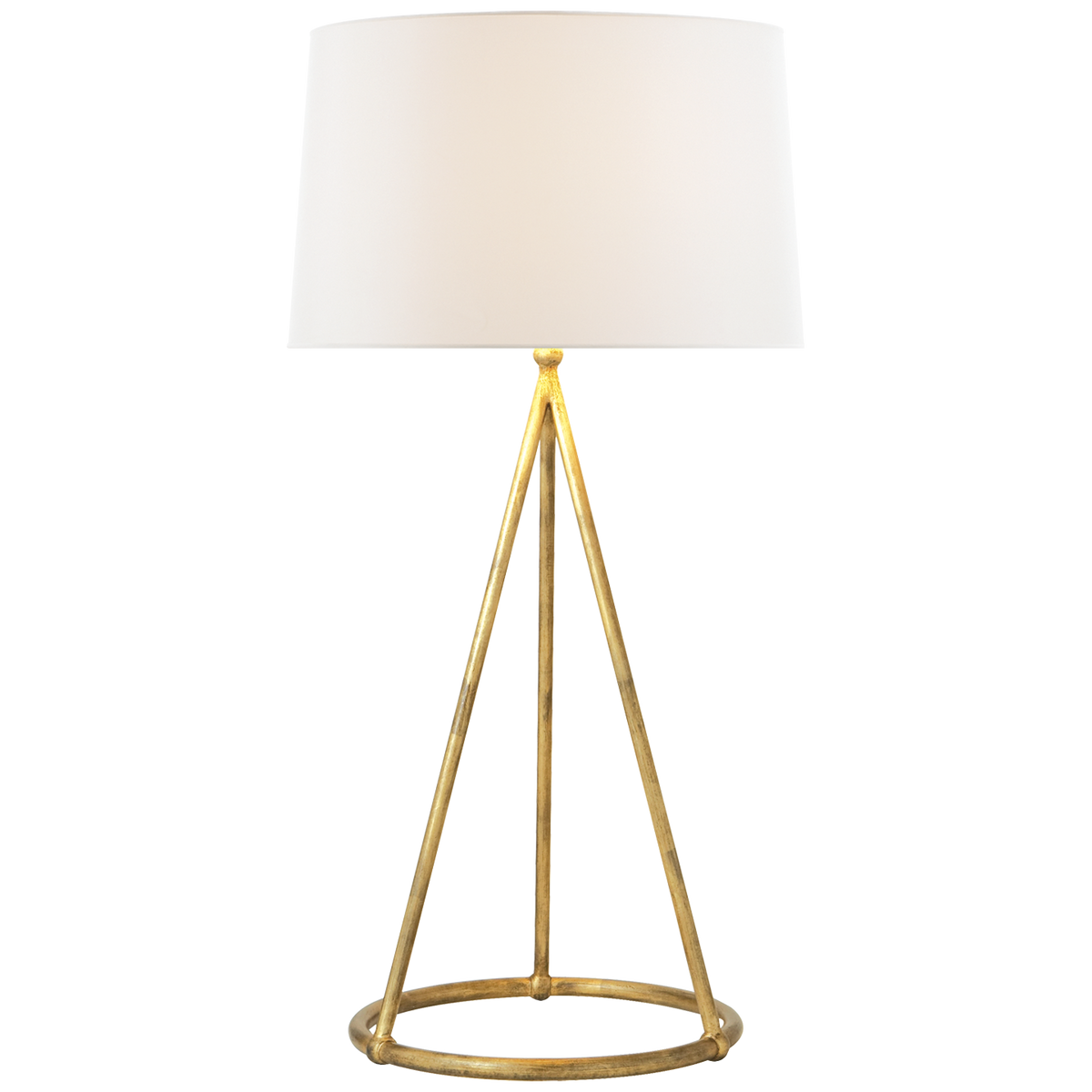 Nina Tapered Table Lamp Gilded Iron | ready to ship!
