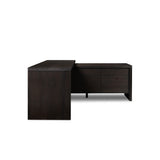 Noah Rotating Desk - Smoked Black Resawn Oak | shipping 09/10/2026