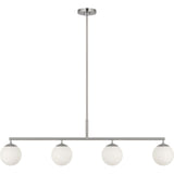Nube Four Light Linear Chandelier