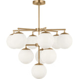 Nube Ten Light Chandelier