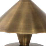 Nyra Cordless Table Lamp - Aged Antique Brass Iron | shipping 10/15/2026