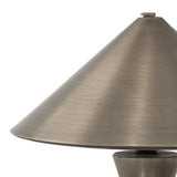 Nyra Cordless Table Lamp - Antique Nickel | shipping 10/15/2026