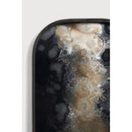 A subdued color palette meets captivating motifs inspired by nature and travel. This Black Organic glass valet tray experiments with the balance between rich patterns offset with muted tones, revealing the beauty behind the deceivingly ordinary subjects from which inspiration is drawn. In doing so, this collection captures the essence of timelessness.
Weight : 2 lb Dimensions: 9. Amethyst Home provides interior design, new construction, custom furniture, and area rugs in the Charlotte metro area