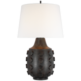 Featuring Orly Large Table Lamp Garden Bronze by Visual Comfort at Amethyst Home. Experience the epitome of elegance with the Orly Large Table Lamp in Garden Bronze. The sleek and sophisticated lamp adds an artful touch to any room, while providing warm and inviting light. Made with luxurious materials and impeccable craftsmanship, it's the perfect addition to your home decor.
Ov. Amethyst Home provides interior design, new construction, custom furniture, and area rugs in the Alpharetta metro area