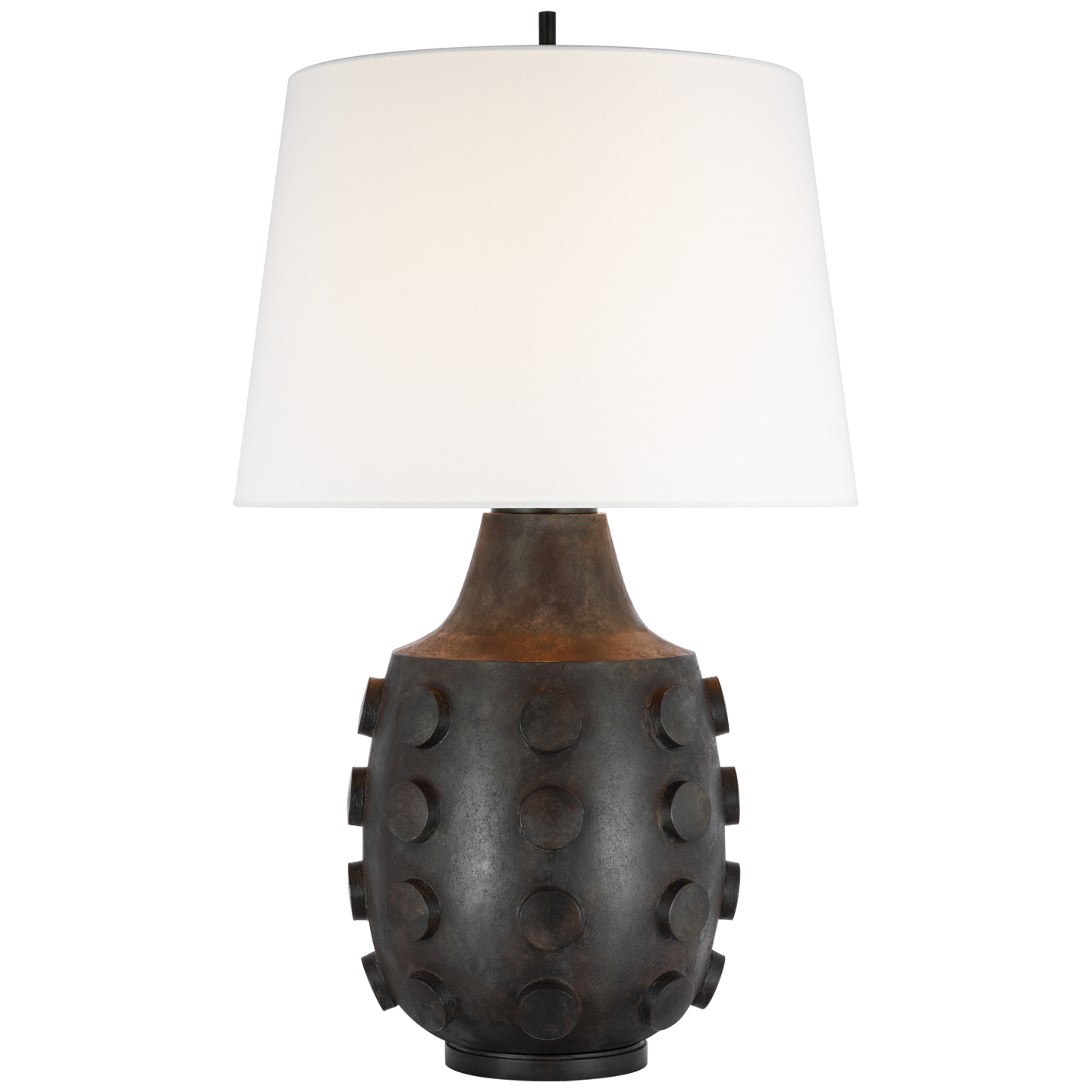 Featuring Orly Large Table Lamp Garden Bronze by Visual Comfort at Amethyst Home. Experience the epitome of elegance with the Orly Large Table Lamp in Garden Bronze. The sleek and sophisticated lamp adds an artful touch to any room, while providing warm and inviting light. Made with luxurious materials and impeccable craftsmanship, it's the perfect addition to your home decor.
Ove. Amethyst Home provides interior design, new construction, custom furniture, and area rugs in the San Diego metro area