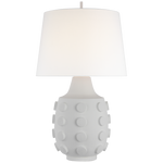 Featuring Orly Large Table Lamp Plaster White by Visual Comfort at Amethyst Home. Illuminate your home with the sophistication of the Orly Large Table Lamp. Crafted from high-quality plaster in a stunning white hue, this lamp exudes a sense of luxury and elegance. Perfect for creating a warm and inviting atmosphere in any room, this lamp is a must-have for any discerning interio. Amethyst Home provides interior design, new construction, custom furniture, and area rugs in the Los Angeles metro area
