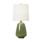 Featuring Ornella Medium Table Lamp Green by Visual Comfort at Amethyst Home. The Ornella Medium Table Lamp in Green is a stunning addition to any space. The sleek and distinguished design adds a touch of sophistication while providing ample lighting for any task. Elevate your home decor with this luxurious and exclusive lamp.
Overall Dimensions: Width : 13.5" L x 13.5" W x 27" . Amethyst Home provides interior design, new construction, custom furniture, and area rugs in the Los Angeles metro area