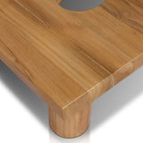 Outdoor Bag Toss Set - Aged Natural Teak | shipping 10/25/2026