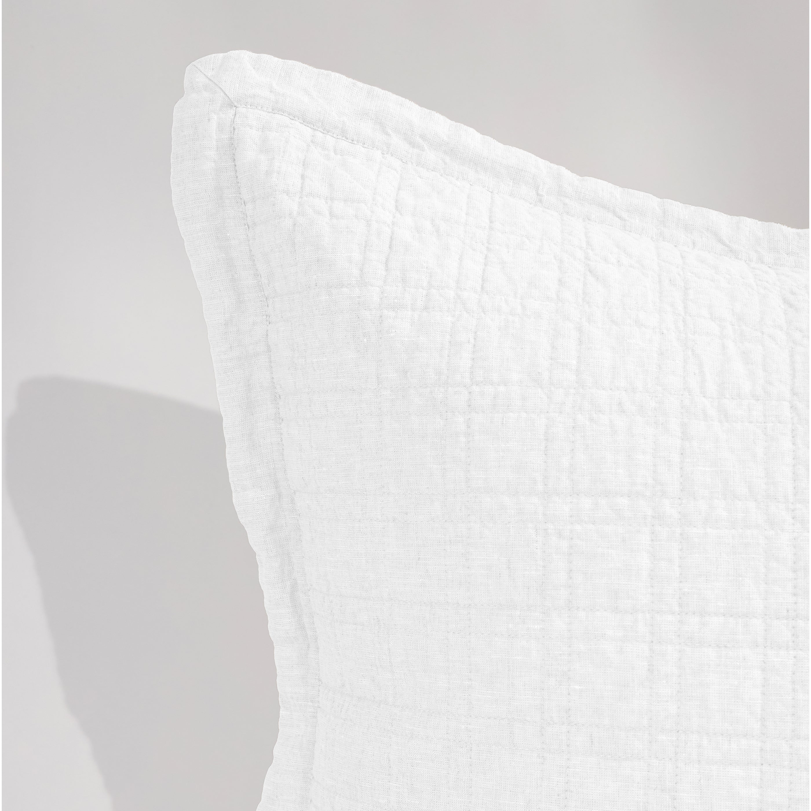 <p>Embrace Natural Luxury with the Owen Linen and Cotton Coverlet Surround yourself with nature’s finest materials. This coverlet is crafted with a 100% linen front and a 100% cotton back and fill, for natural everyday luxury. The breathable soft textiles promote a sense of simplicity and well-being. Leave the hustle of your day behind and drift off to sleep in calming ambiance. Amethyst Home provides interior design, new construction, custom furniture, and area rugs in the Seattle metro area