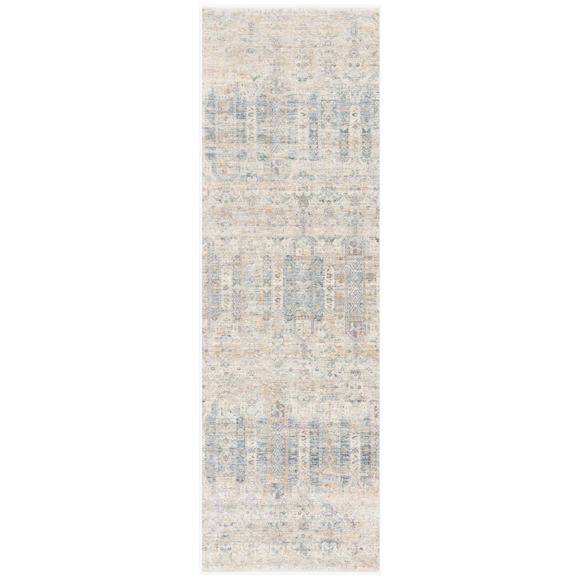 The Pandora Ivory/Mist PAN-02 Rug is power-loomed of 100% polyester, ensuring long-lasting durability, no shedding, and a soft feel underfoot. The pile features a high to low texture making it great for living rooms, bedrooms, or any room where you want cozy and comfortable texture on the floor!