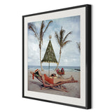 Palm Beach Idyll by Slim Aarons - Black Maple