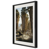 Palm Springs Riders by Slim Aarons - Black Maple