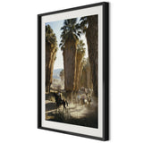 Palm Springs Riders by Slim Aarons - Black Maple