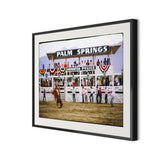 Palm Springs Rodeo by Slim Aarons - Black Maple