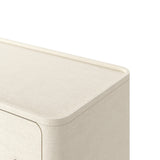 Paula Sideboard - Beige Painted Linen - Light Antique Brass | shipping 11/10/2026