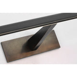Featuring Petrel 30" Picture Light Bronze by Visual Comfort at Amethyst Home. Capturing movement through form, Ian K. Fowler's Petrel series presents an aerodynamic minimalism. Inspired by simple winged structures, the modern lighting maintains a slim profile and linear shape. Engineered to cast an even glow, the picture lights are ideal for illuminating wall art.Weight: 4 lbs.. Amethyst Home provides interior design, new construction, custom furniture, and area rugs in the Washington metro area