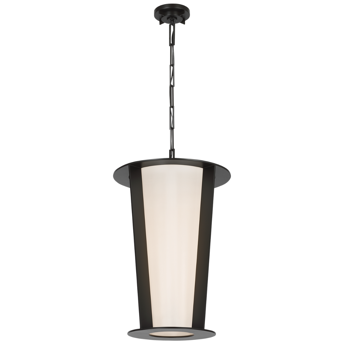 Featuring Phinn 18" Lantern Modern Iron by Visual Comfort at Amethyst Home. Phinn 18" Lantern in Modern Iron with White Glass
Overall Dimensions: 17.75" L x 17.75" W x 24.75" HWeight : 53 lbs.. Amethyst Home provides interior design, new construction, custom furniture, and area rugs in the Austin metro area