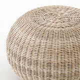 Phoenix Outdoor Accent Stool - Vintage White | shipping 10/15/2026