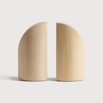 Featuring Pi Sycamore Book Ends by Ethnicraft at Amethyst Home. The PI collection honours nature’s design by keeping the strength, curves and lines, as nature intended. Each PI book end is finished by hand to ensure that the individual character of the wood is respected. Interesting shapes are discovered in this sleek and stylish, polished imperfect, finish. Designed by Alain . Amethyst Home provides interior design, new construction, custom furniture, and area rugs in the Newport Beach metro area