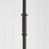 Featuring Piaf Large Two Light Linear Pendant Aged Iron and Ebonized Oak by Visual Comfort at Amethyst Home. With the Piaf, Thomas O'Brien explores clean shapes with an airy feel. Natural steel bars intersect with wooden and metal hubs accented by simple candles and white conical shades. The juxtaposition of classic, casual forms with modern details will lend itself effortlessly to. Amethyst Home provides interior design, new construction, custom furniture, and area rugs in the Portland metro area