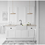 Featuring Piatto Medium Pendant Hand-Rubbed Antique Brass by Visual Comfort at Amethyst Home. Thomas O'Brien's Piatto series showcases a new and fresh take on dramatic elegance. At once chic and casual, the distinctive low shades feature rustic gilding on the inside to reflect light in a modern way. The lights will add a distinctive yet graceful statement to kitchens, dining rooms. Amethyst Home provides interior design, new construction, custom furniture, and area rugs in the Nashville metro area